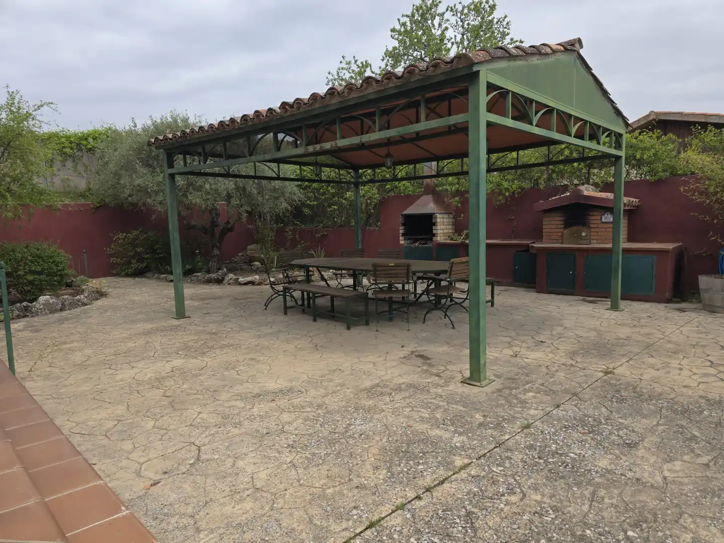 Terraza de Casa o chalet en venta en Morata de Tajuña con Aire acondicionado, Calefacción y Jardín privado