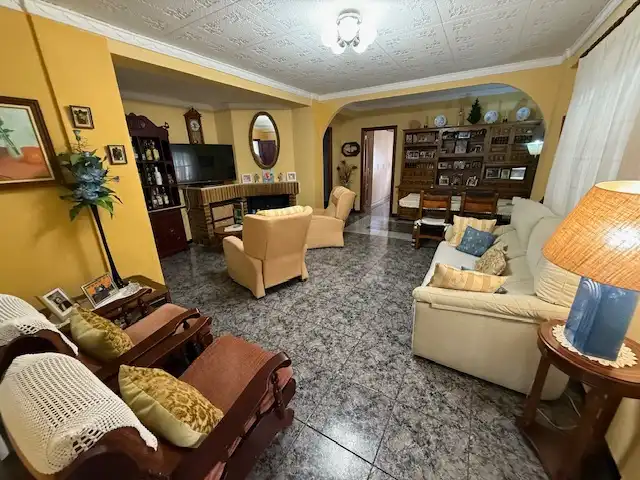 Sala de estar de Casa o chalet en venta en Alzira con Aire acondicionado, Jardín privado y Terraza