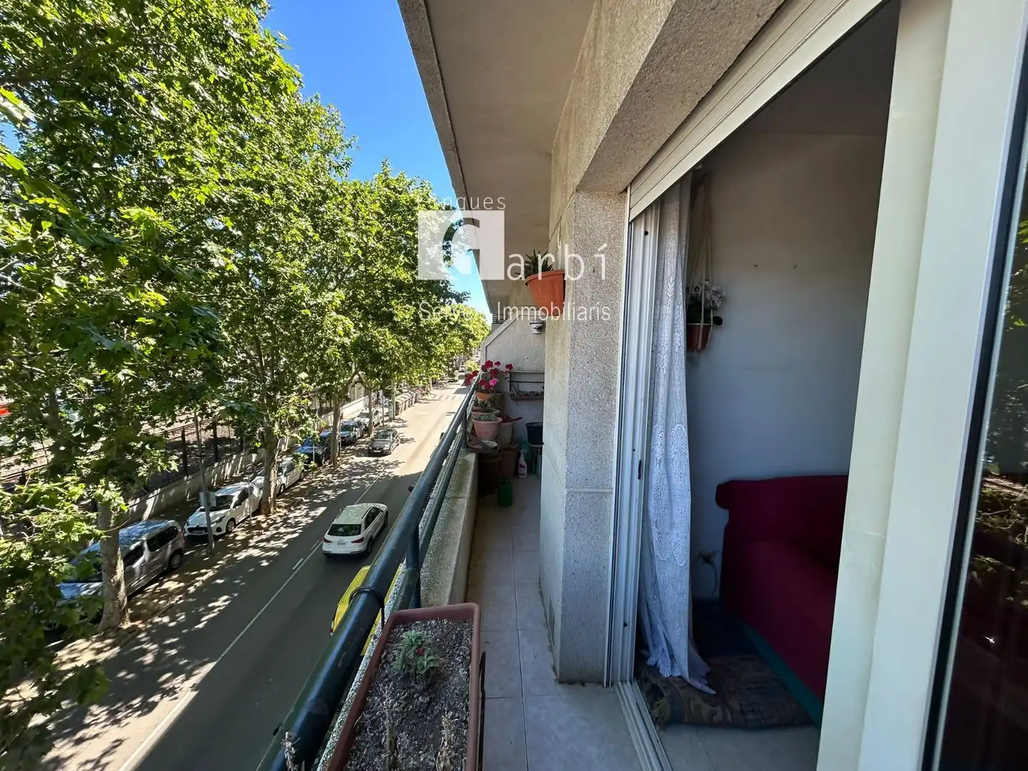 Terrasse von Wohnung zum Verkauf in Calafell mit Terrasse, Schwimmbad und Gemeinschaftspool