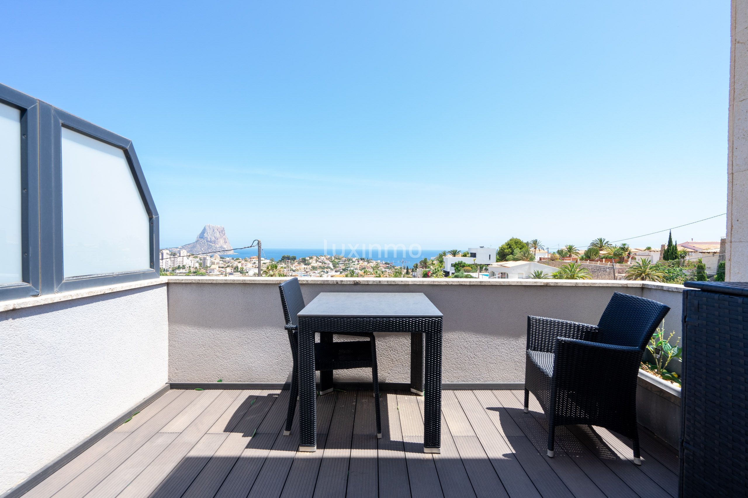 Terrassa de Casa adosada en venda en Calpe / Calp amb Aire condicionat, Terrassa i Traster