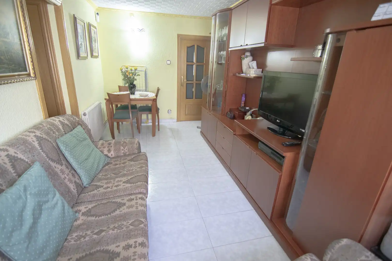 Sala de estar de Piso en venta en Barcelona con Calefacción