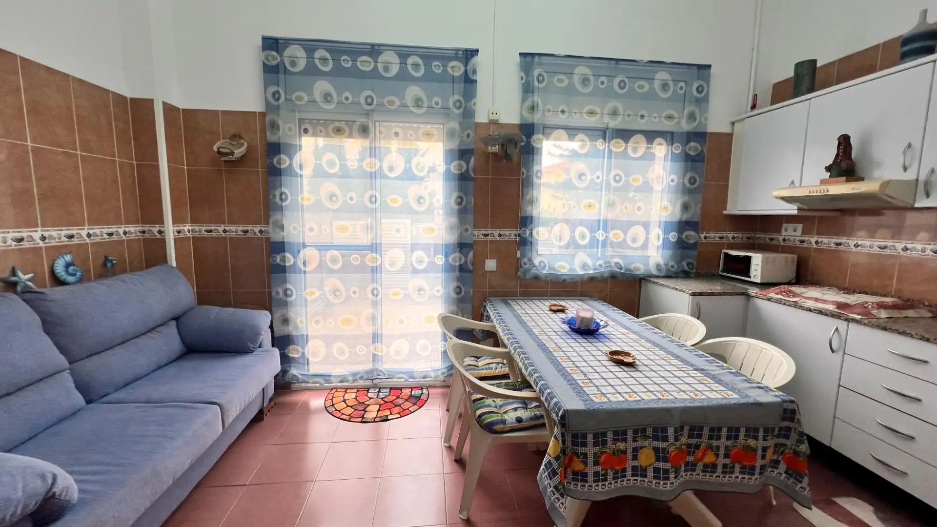 Comedor de Casa adosada en venta en Cambrils con Aire acondicionado, Calefacción y Jardín privado