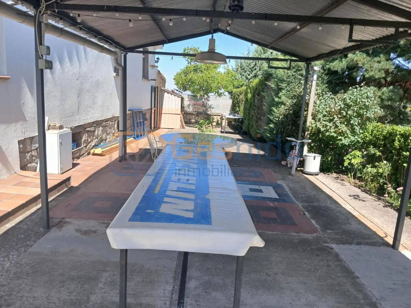 Terraza de Casa o chalet en venta en Aldealengua de Pedraza con Calefacción, Parquet y Terraza
