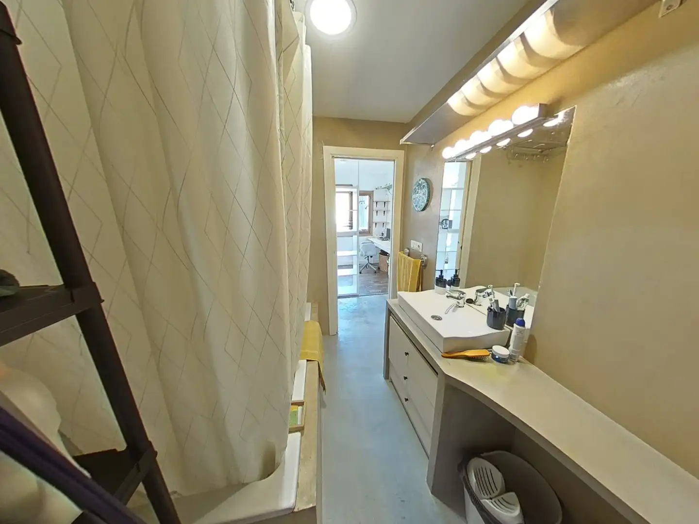 Badezimmer von Wohnung zum Verkauf in Málaga mit Klimaanlage, Terrasse und Möbliert