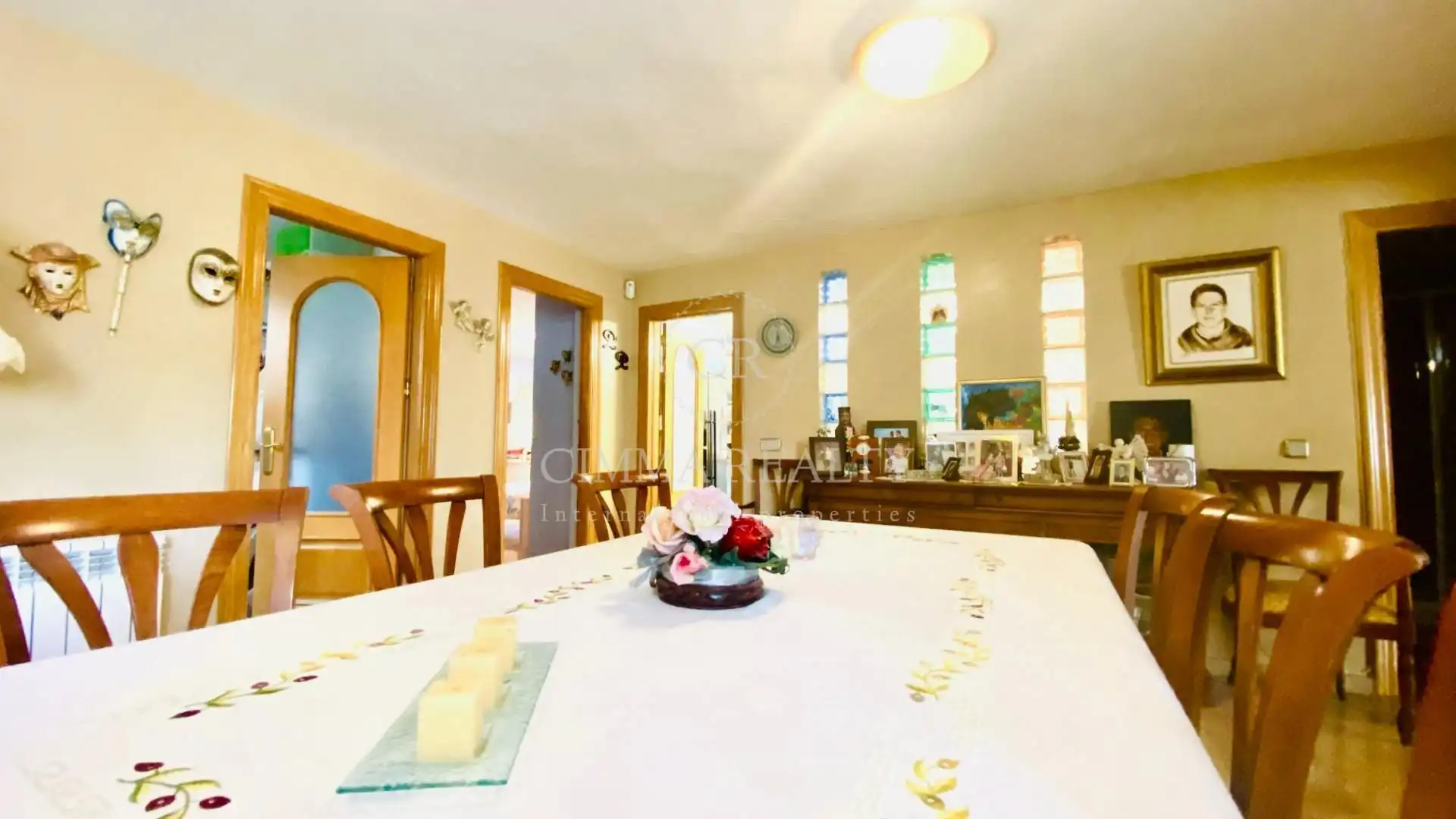 Dining room of Houses for sale in L'Alfàs del Pi  with Air Conditioner, Heating and Private garden