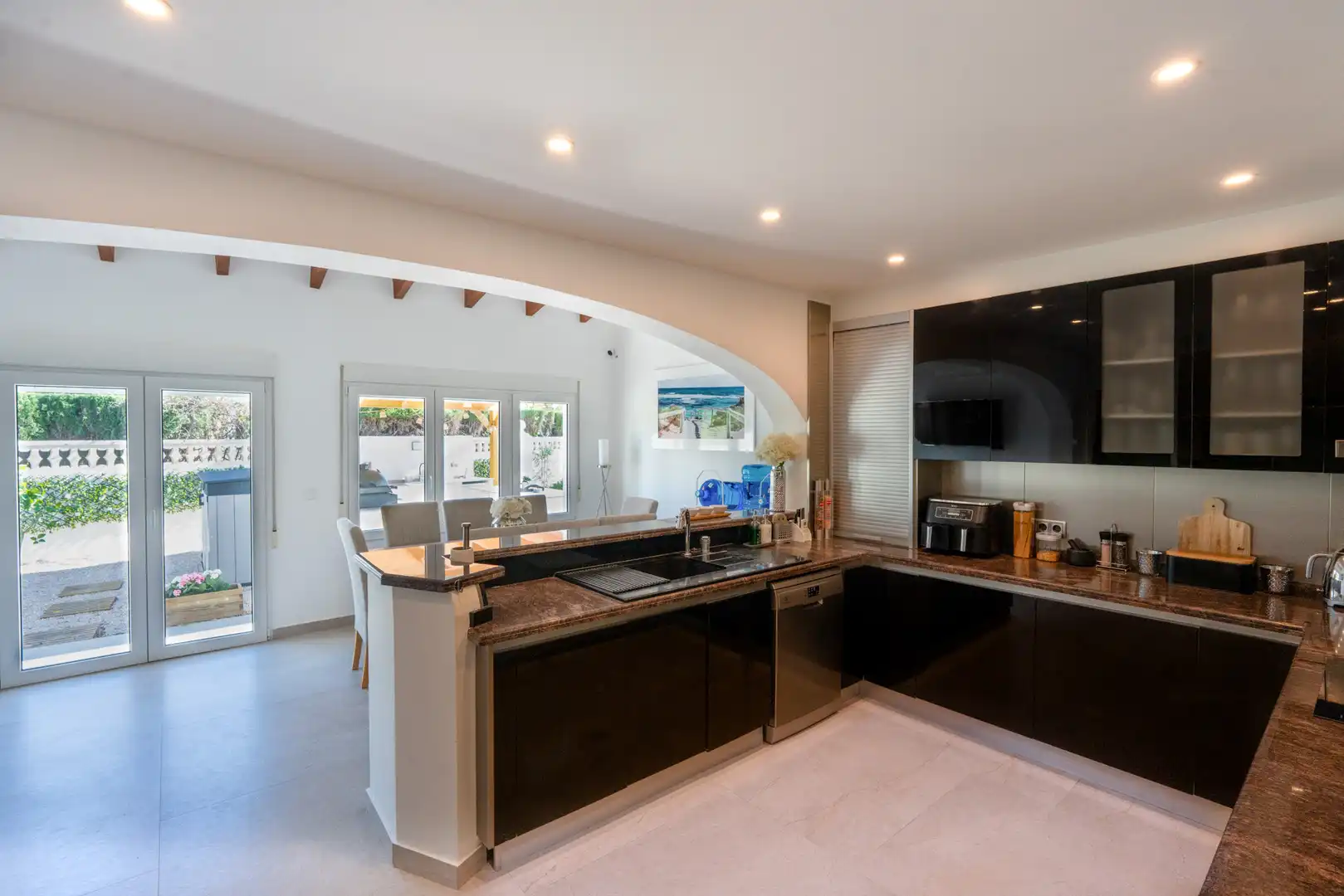 Kitchen of Houses for sale in Dénia  with Air Conditioner, Heating and Terrace