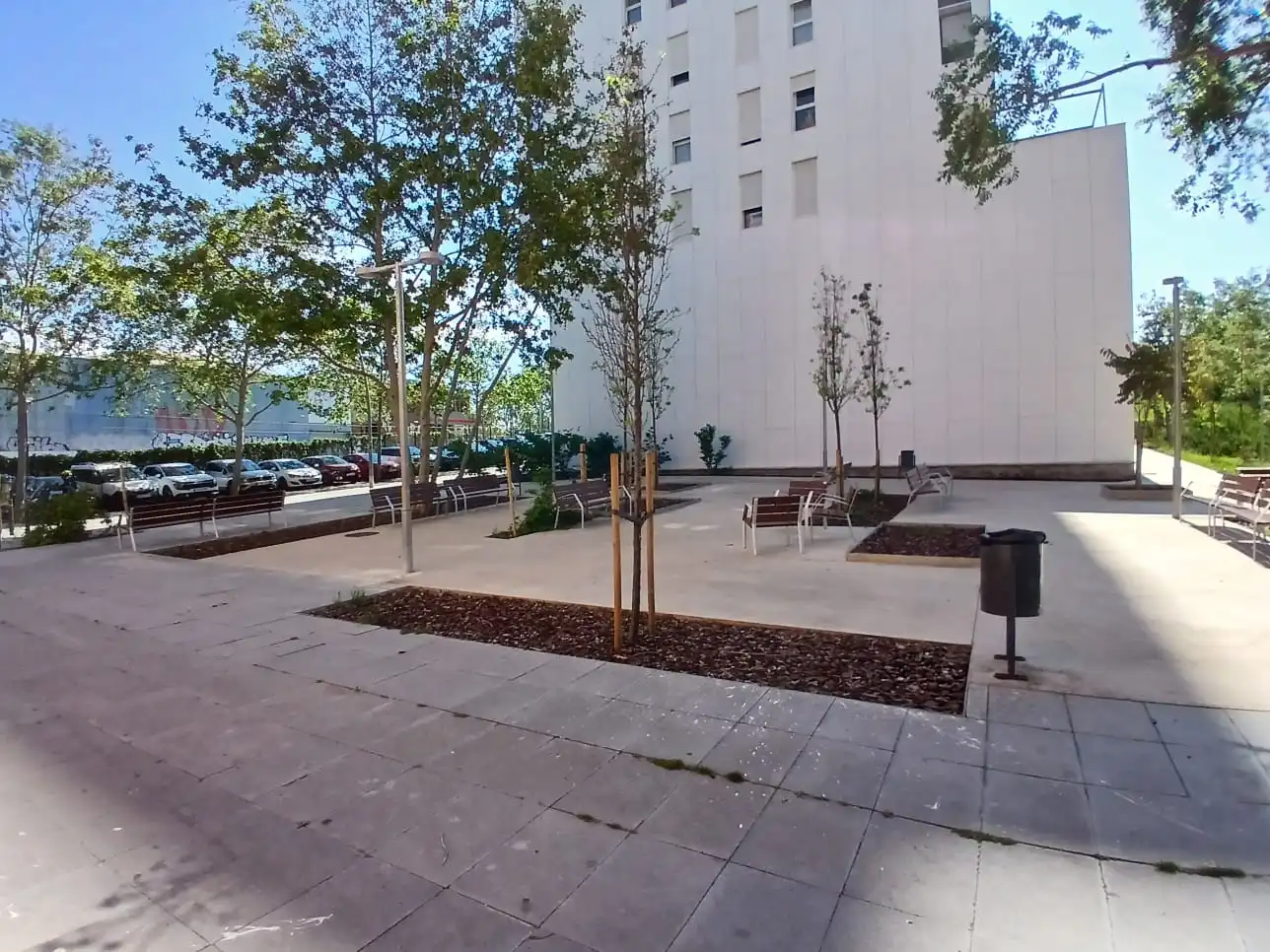 Terraza de Local de alquiler en Sant Adrià de Besòs con Alarma