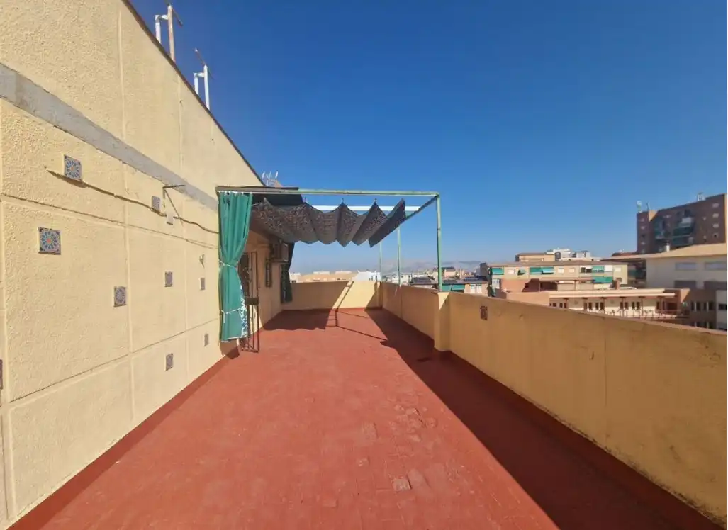 Terrace of Flat for rent in Granada  with Air Conditioner, Terrace and Microwave