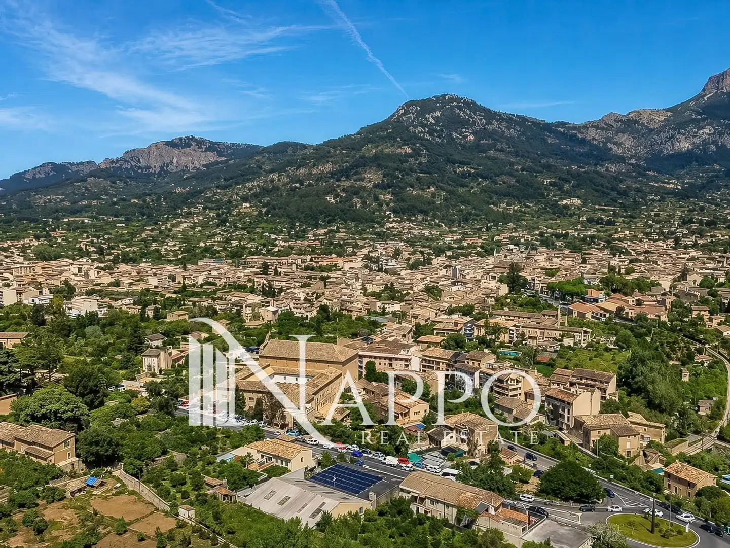 Exterior view of Houses for sale in Sóller  with Air Conditioner, Storage room and Swimming Pool