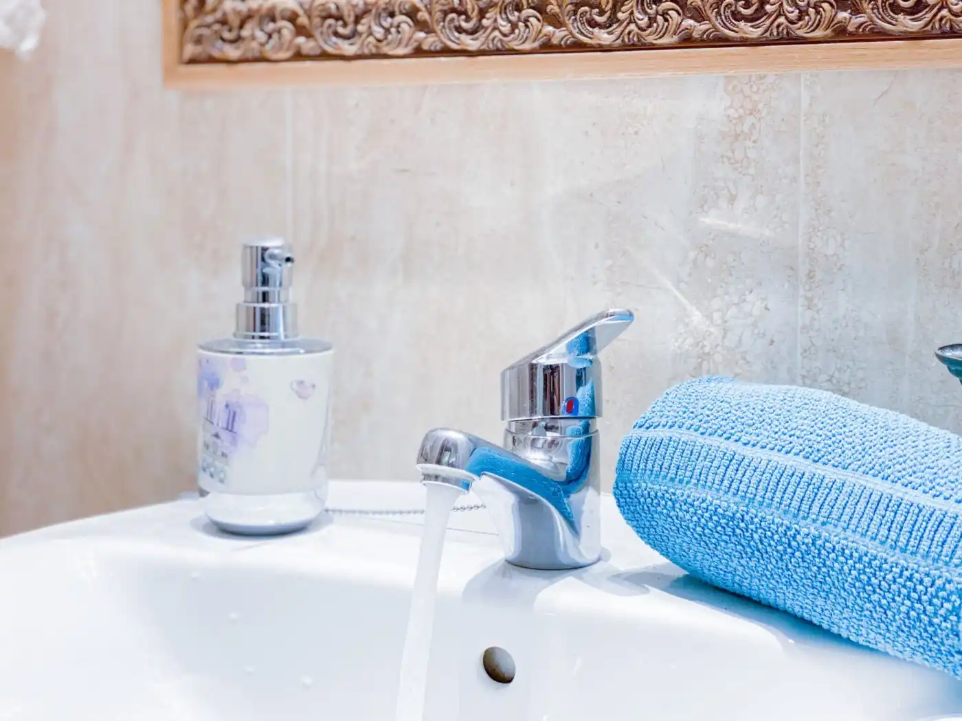 Bathroom of Flat for rent in Málaga  with Air Conditioner, Parquet flooring and Furnished