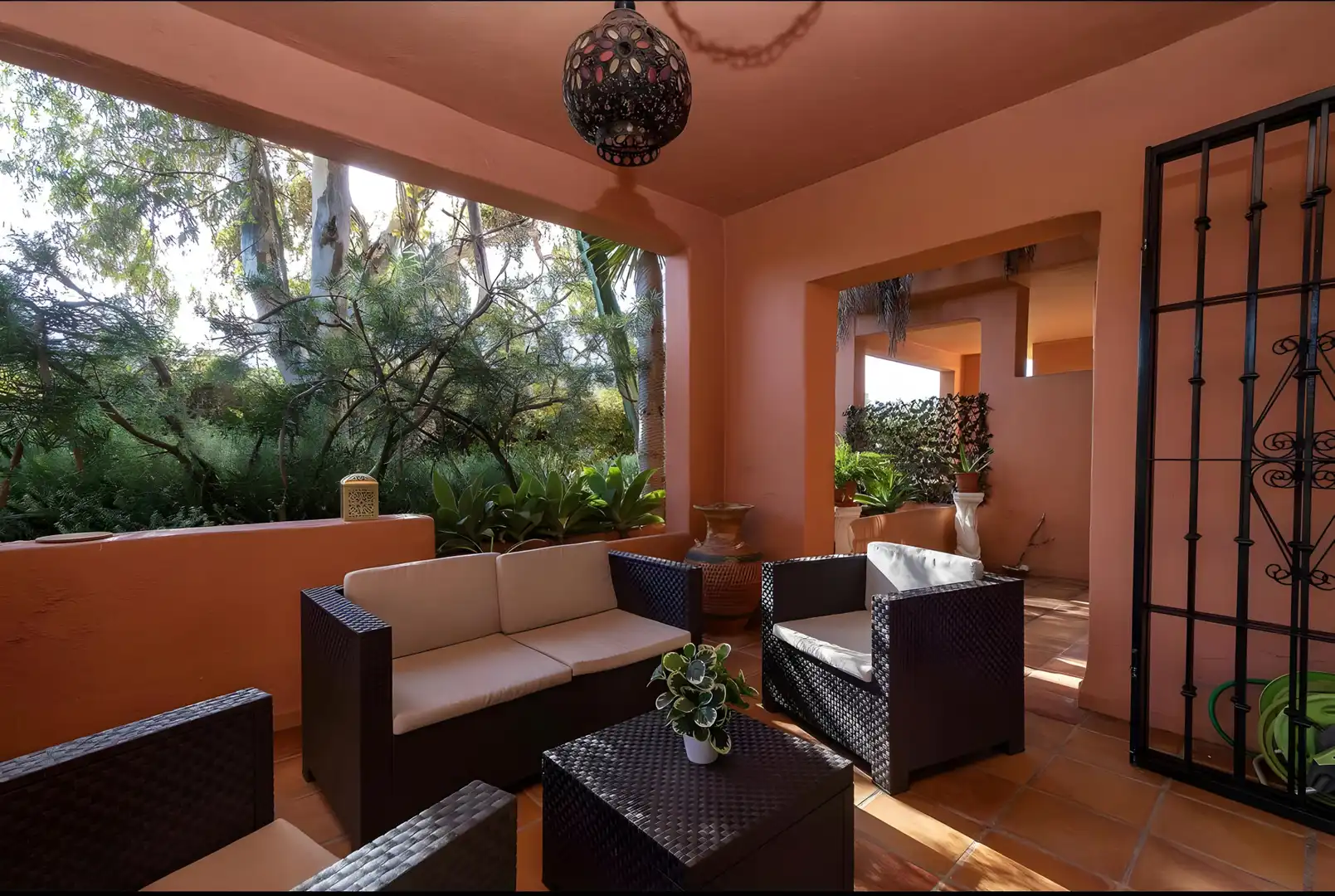 Terrace of Apartments for rent in Marbella  with Air Conditioner, Terrace and Swimming Pool