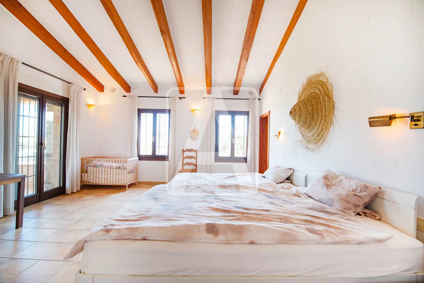 Habitación de Finca rústica en venta en Benissa con Calefacción, Jardín privado y Terraza