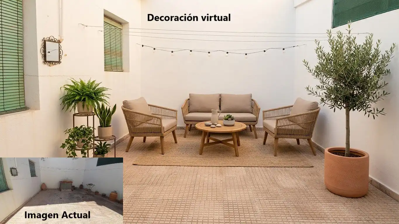 Terraza de Casa o chalet en venta en La Roda con Calefacción, Terraza y Trastero