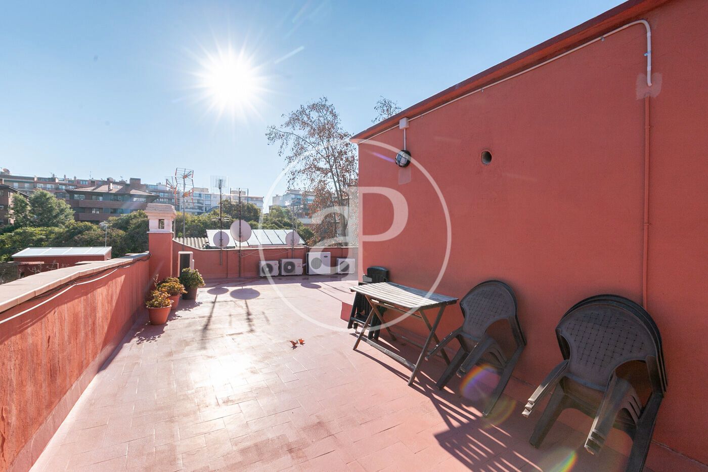 Terrace of Flat for sale in  Barcelona Capital  with Air Conditioner, Heating and Furnished