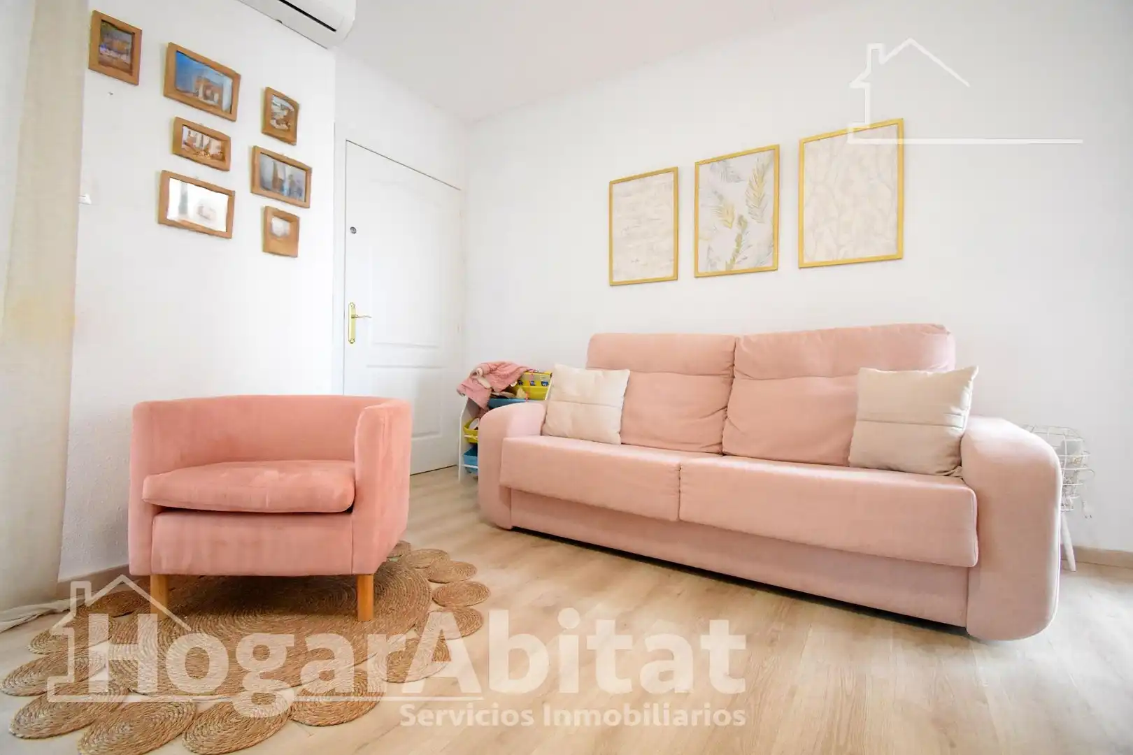 Living room of Attic for sale in Bellreguard  with Air Conditioner, Heating and Parquet flooring