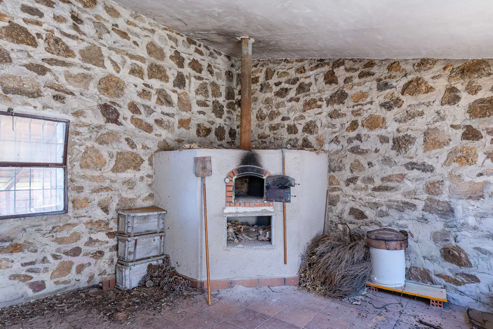 Cuina de Casa o xalet en venda en Ortigosa del Monte amb Calefacció, Jardí privat i Terrassa