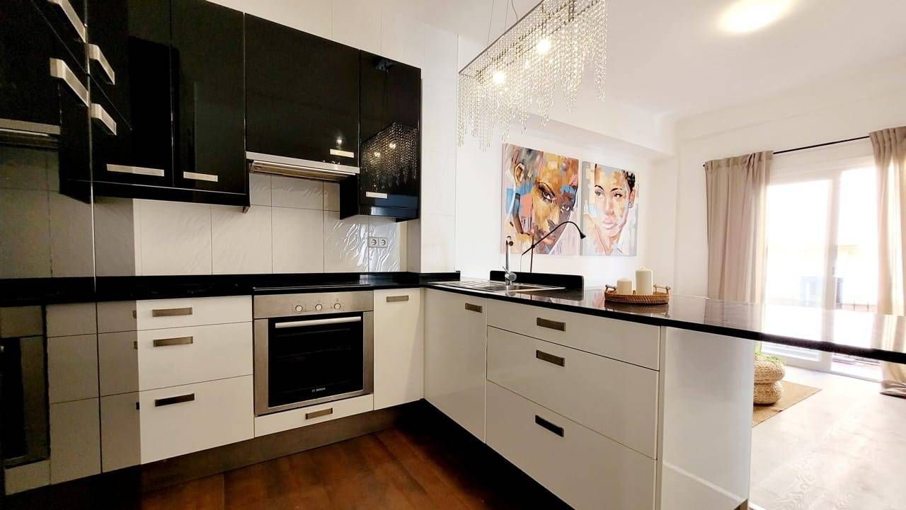 Cuina de Apartament en venda en  Palma de Mallorca amb Aire condicionat, Calefacció i Balcó