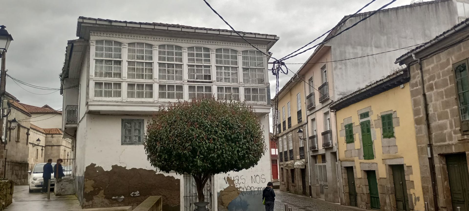 Vista exterior de Casa adosada en venda en Monforte de Lemos