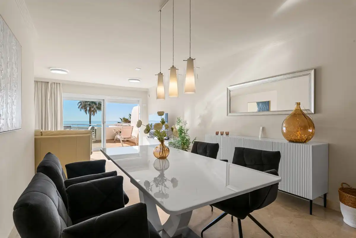 Dining room of Apartments for sale in Estepona Pueblo