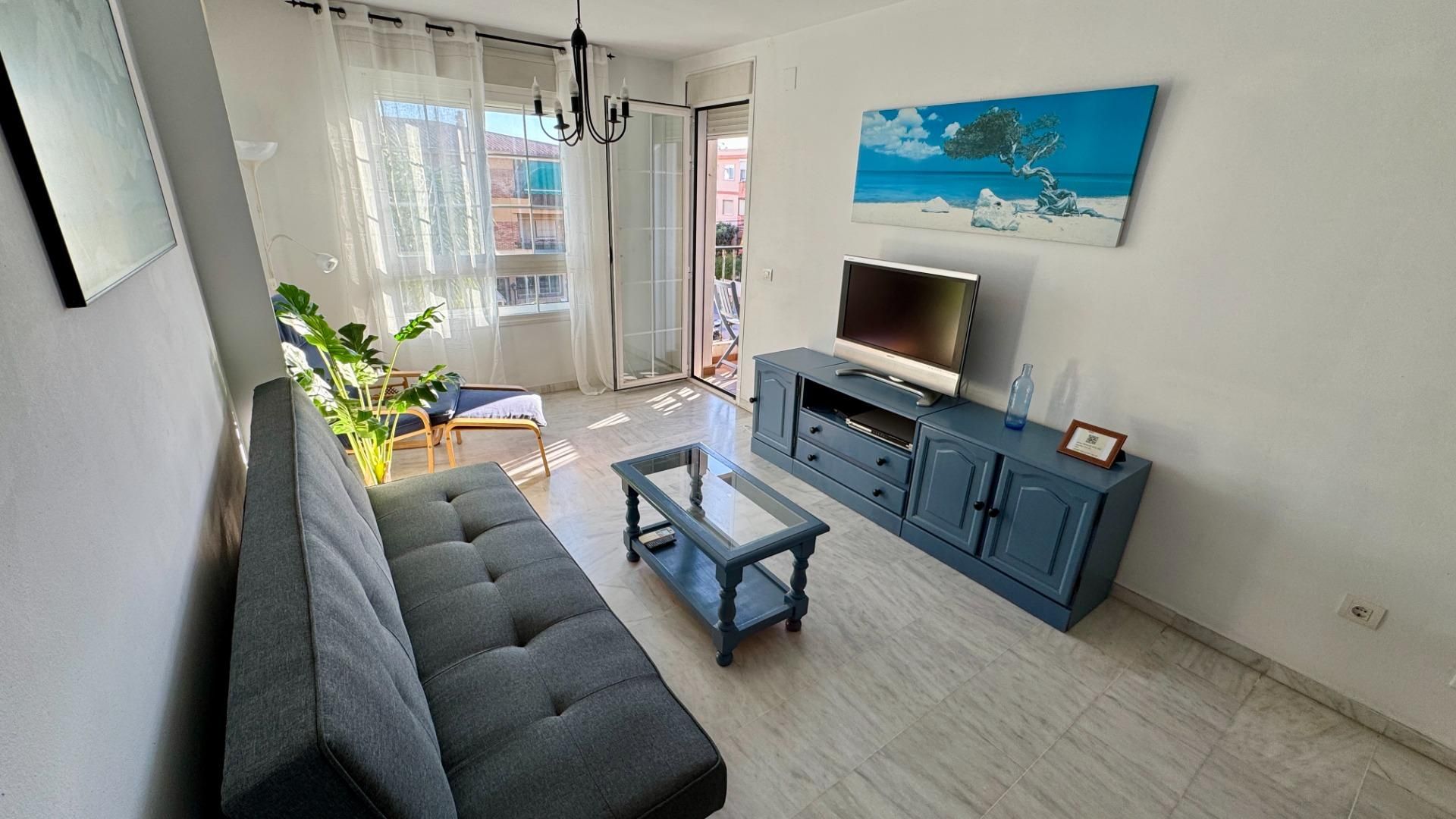 Living room of Flat for sale in Rincón de la Victoria  with Air Conditioner and Terrace