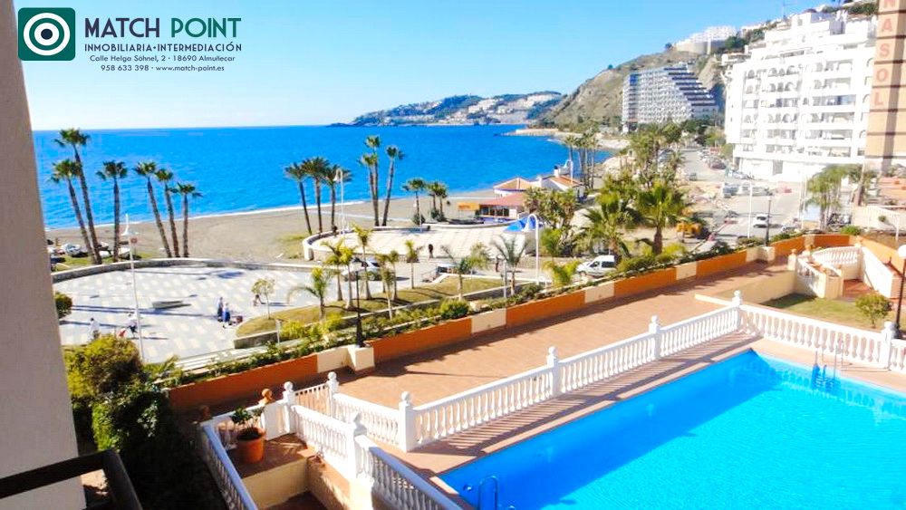 Exterior view of Flat to rent in Almuñécar  with Furnished and Community pool