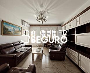 Living room of Flat to rent in Collado Villalba  with Heating, Terrace and Furnished
