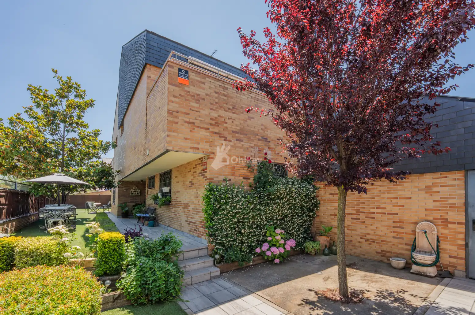 Vista exterior de Casa o chalet en venta en Rivas-Vaciamadrid con Aire acondicionado, Jardín privado y Terraza