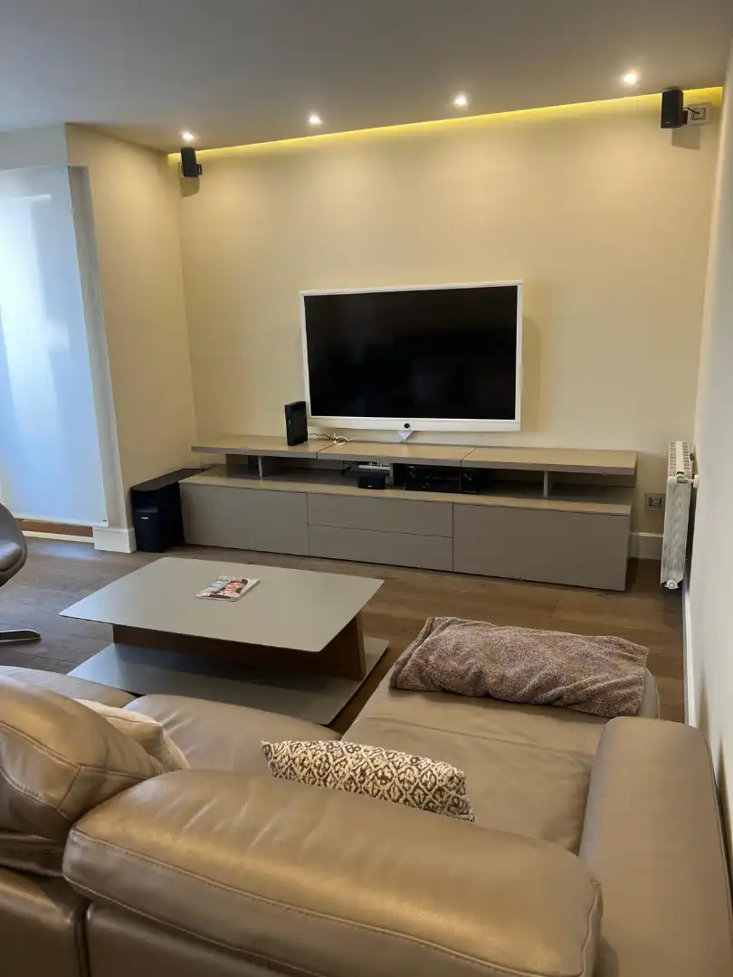 Sala de estar de Piso en venta en Castellón de la Plana / Castelló de la Plana con Aire acondicionado, Calefacción y Amueblado