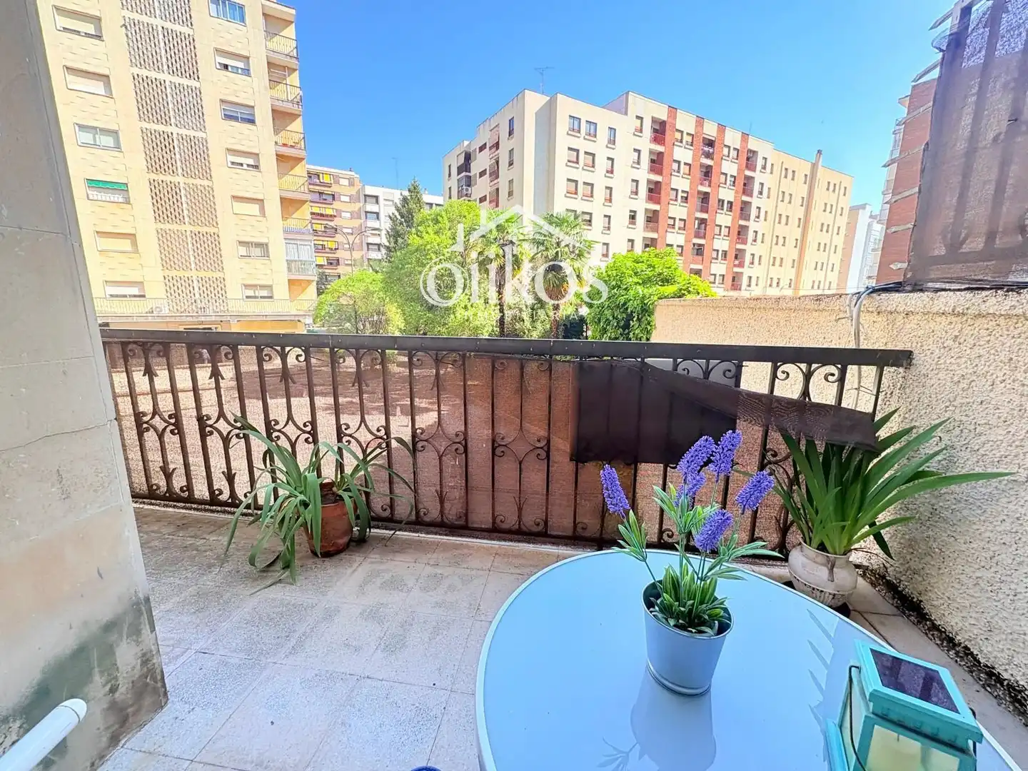 Terrasse von Wohnung zum Verkauf in Salamanca mit Heizung, Parkett und Balkon