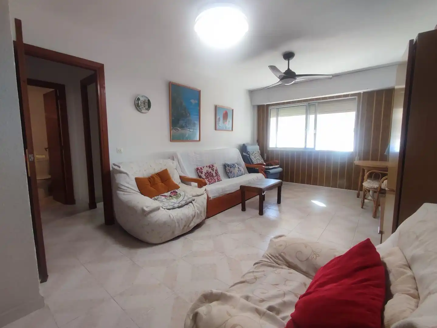 Sala de estar de Apartamento en venta en Guardamar del Segura con Amueblado