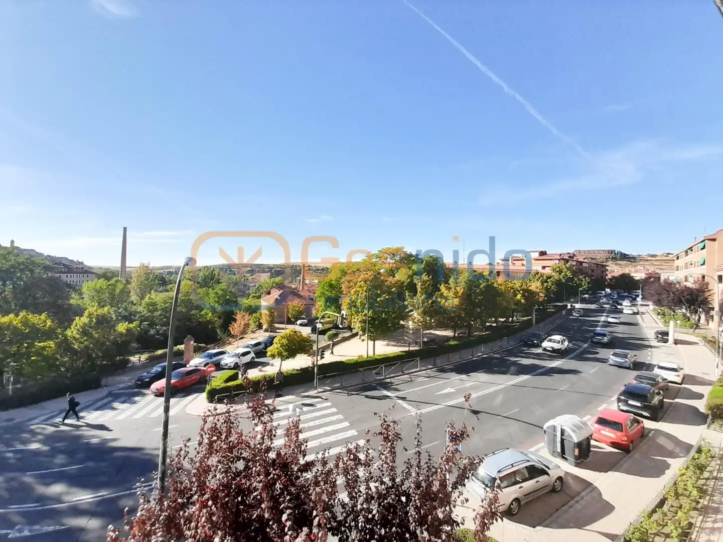 Exterior view of Flat for sale in Segovia  with Heating, Parquet flooring and Terrace