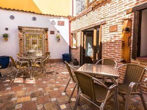 Terrace of Country house for sale in Villarramiel  with Air Conditioner, Private garden and Terrace