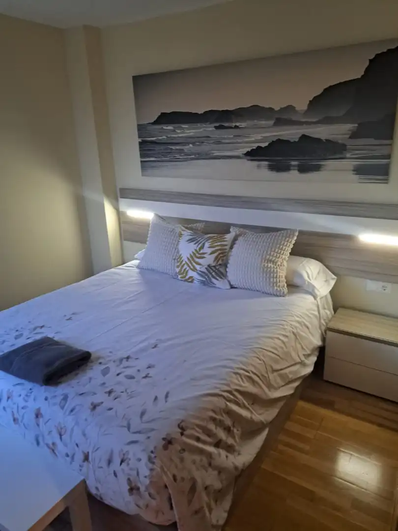 Bedroom of Flat for sale in Foz  with Heating, Storage room and Furnished