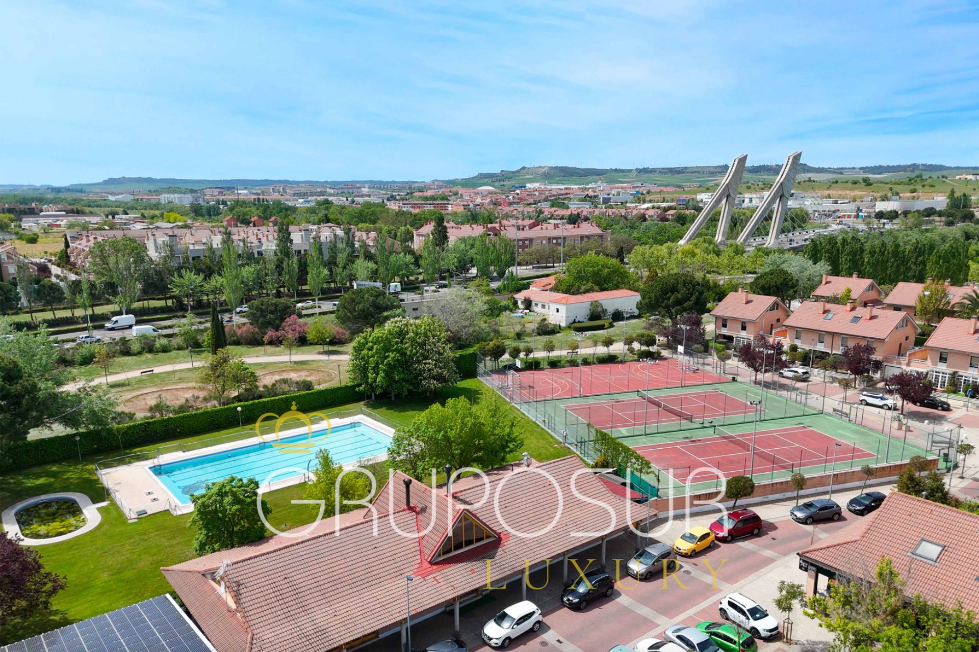 Garden of Single-family semi-detached for sale in Valladolid Capital  with Heating, Private garden and Parquet flooring