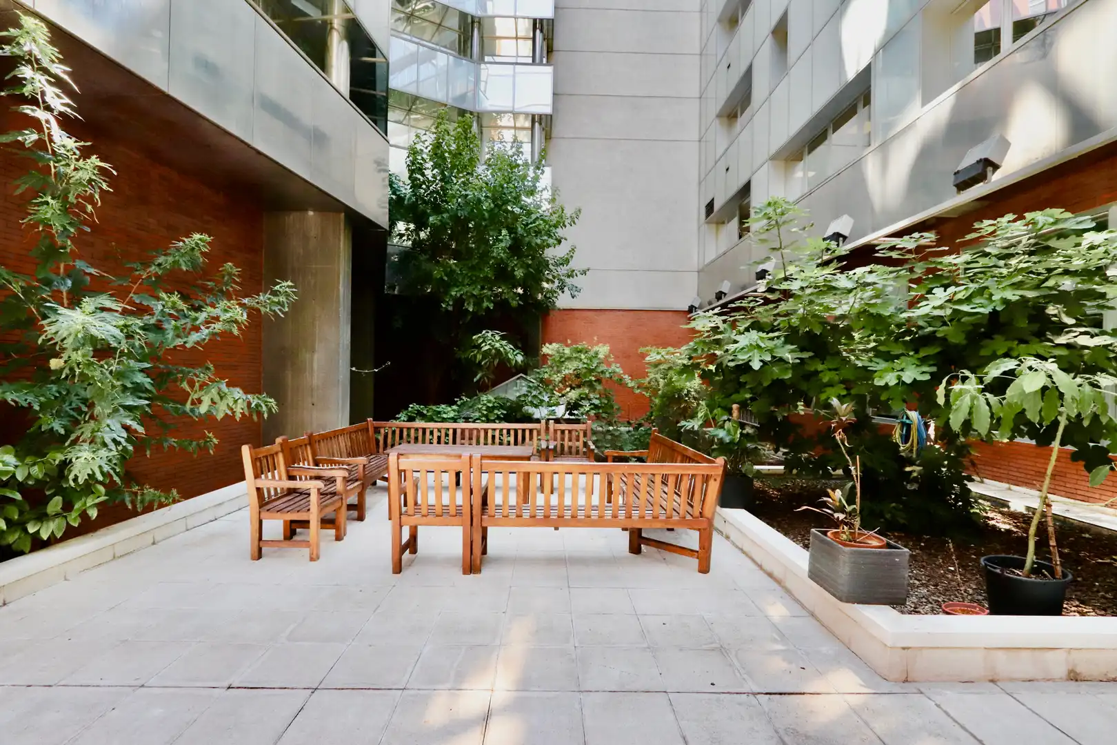 Terrace of Flat for sale in Madrid  with Air Conditioner, Heating and Private garden