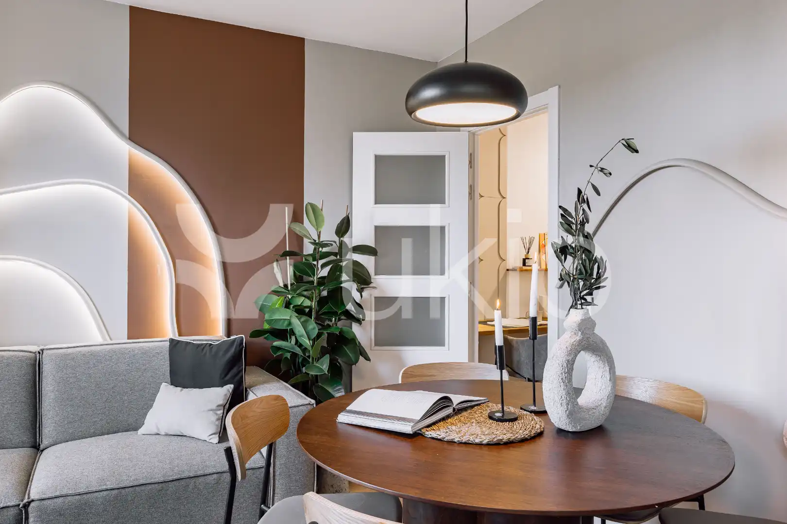Sala d'estar de Apartament de lloguer en Madrid amb Aire condicionat, Calefacció i Terrassa