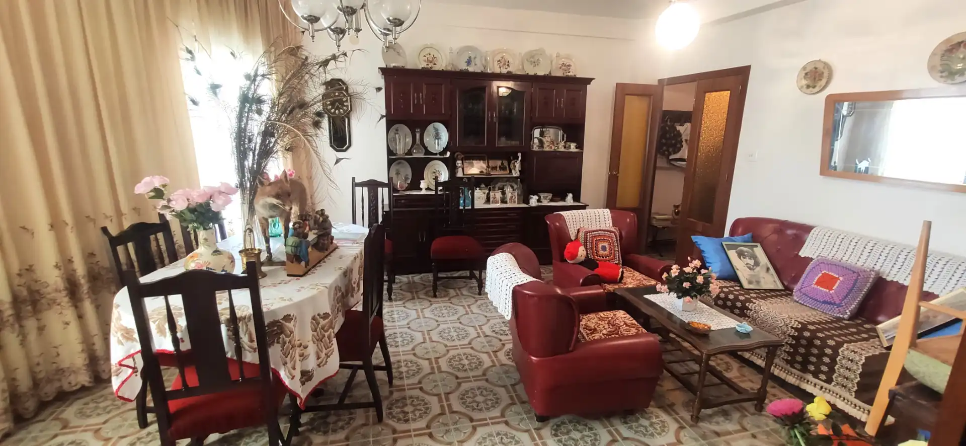 Living room of Flat for sale in Mula  with Balcony