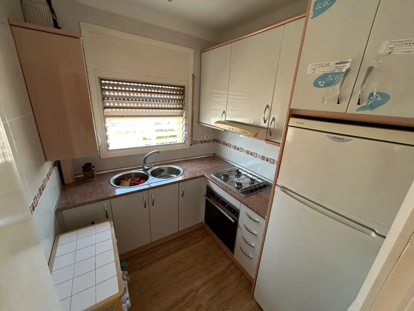 Cocina de Apartamento en venta en Creixell con Terraza, Trastero y Amueblado