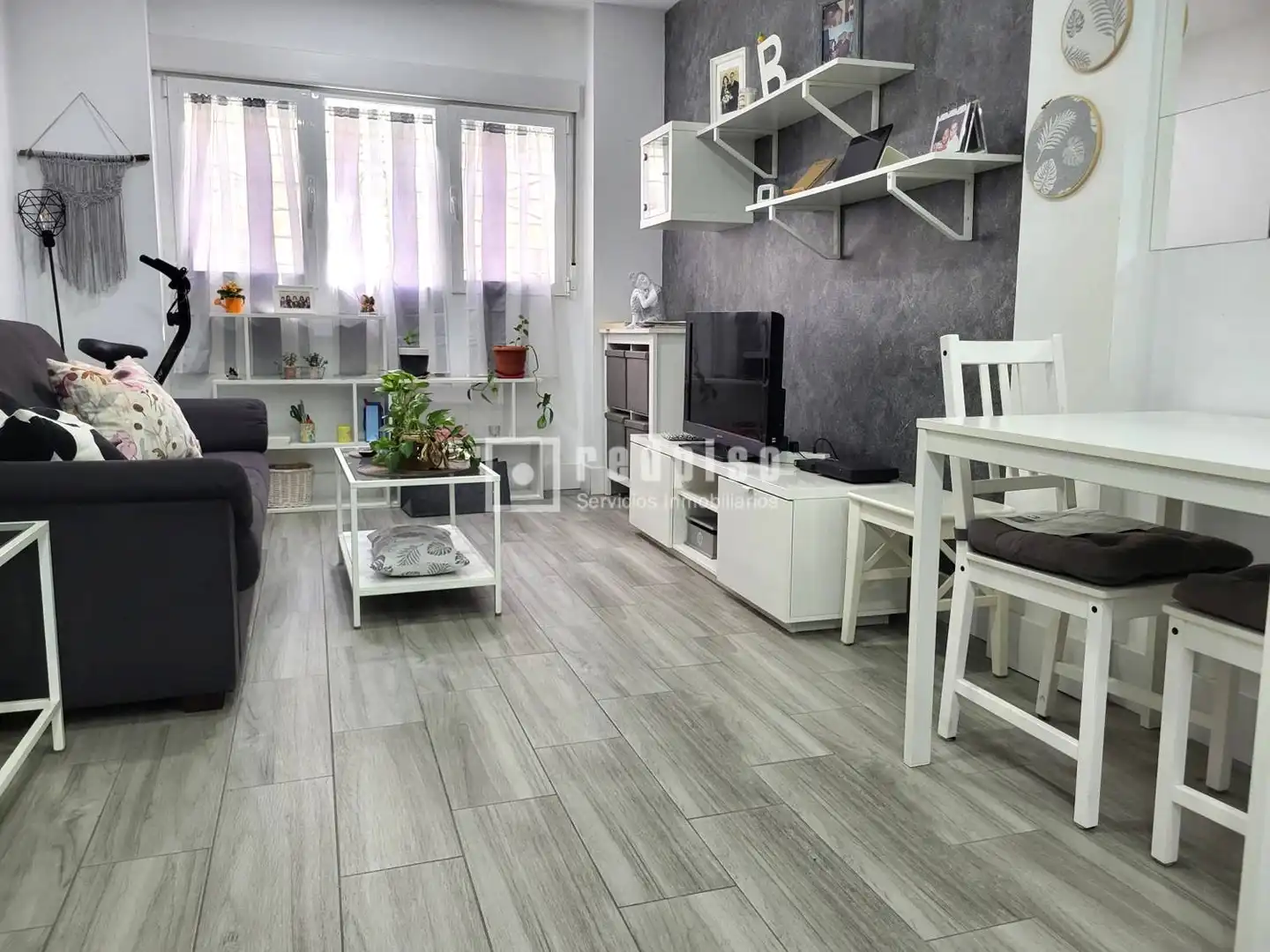 Sala de estar de Piso en venta en Madrid con Calefacción y Terraza