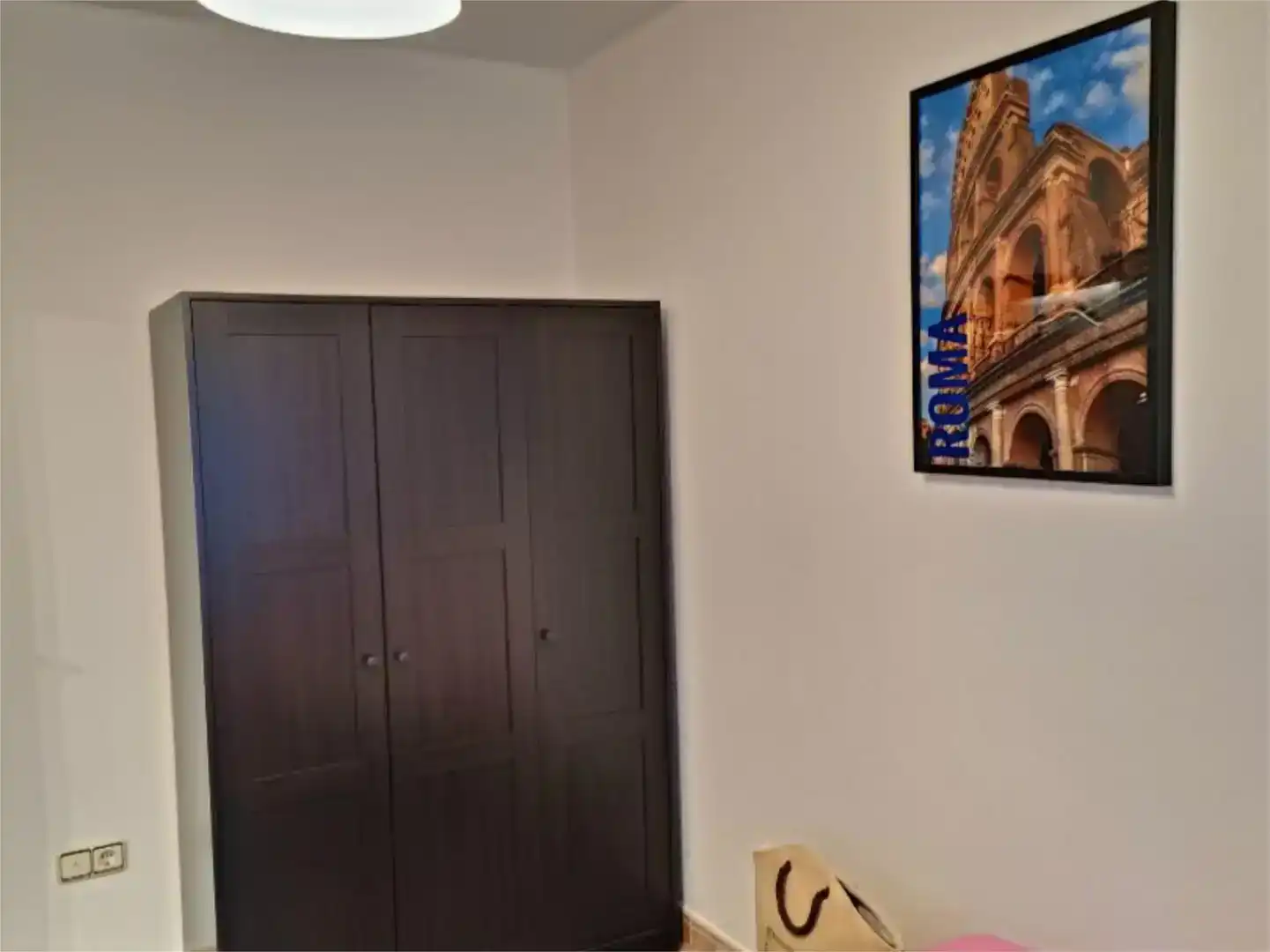 Schlafzimmer von Wohnung zur Miete in Zaragoza mit Möbliert, Ofen und Waschmaschine