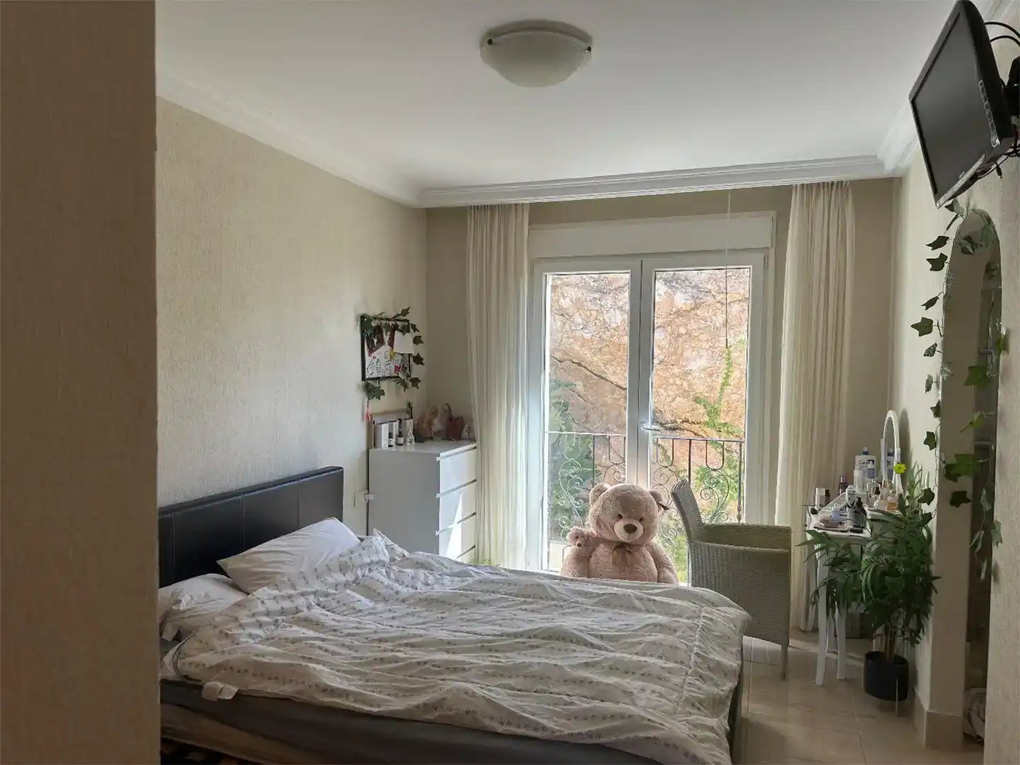 Bedroom of Houses for rent in Altea  with Air Conditioner, Private garden and Parquet flooring