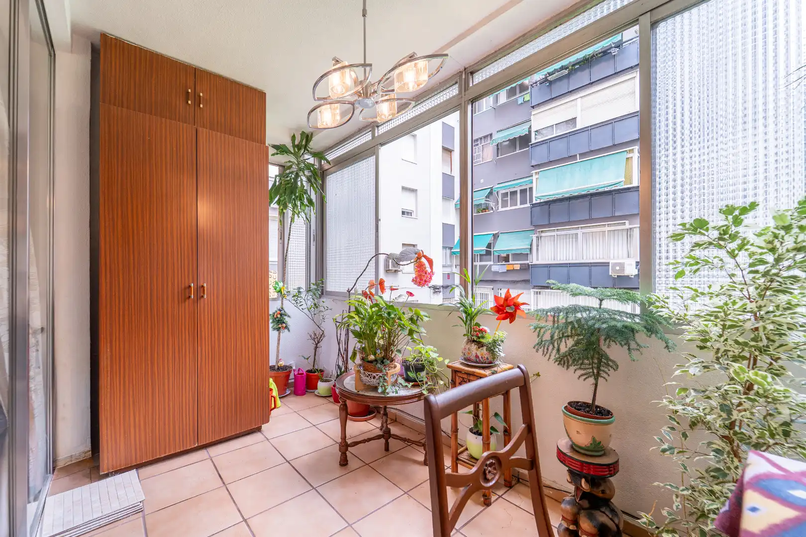 Balcony of Flat for sale in Móstoles  with Heating, Terrace and Oven