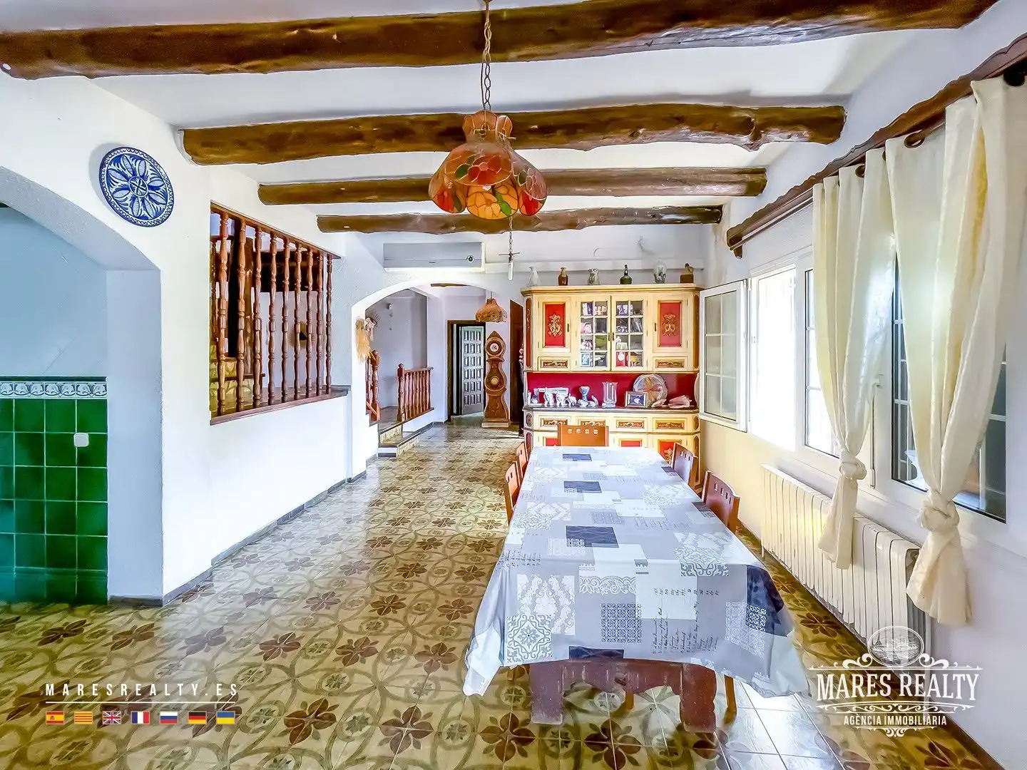 Comedor de Casa o chalet en venta en Lloret de Mar con Aire acondicionado, Calefacción y Jardín privado