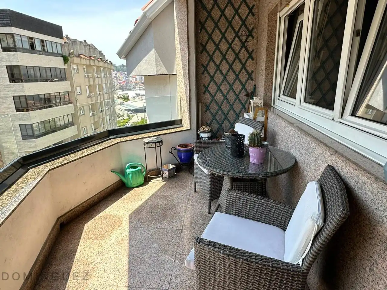 Balcony of Flat for sale in Vigo   with Heating, Parquet flooring and Terrace