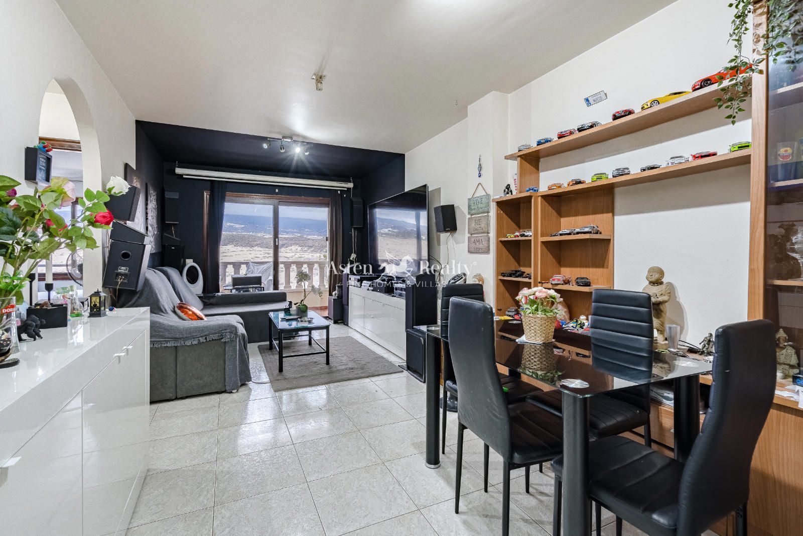 Sala d'estar de Apartament en venda en Granadilla de Abona amb Terrassa, Traster i Piscina