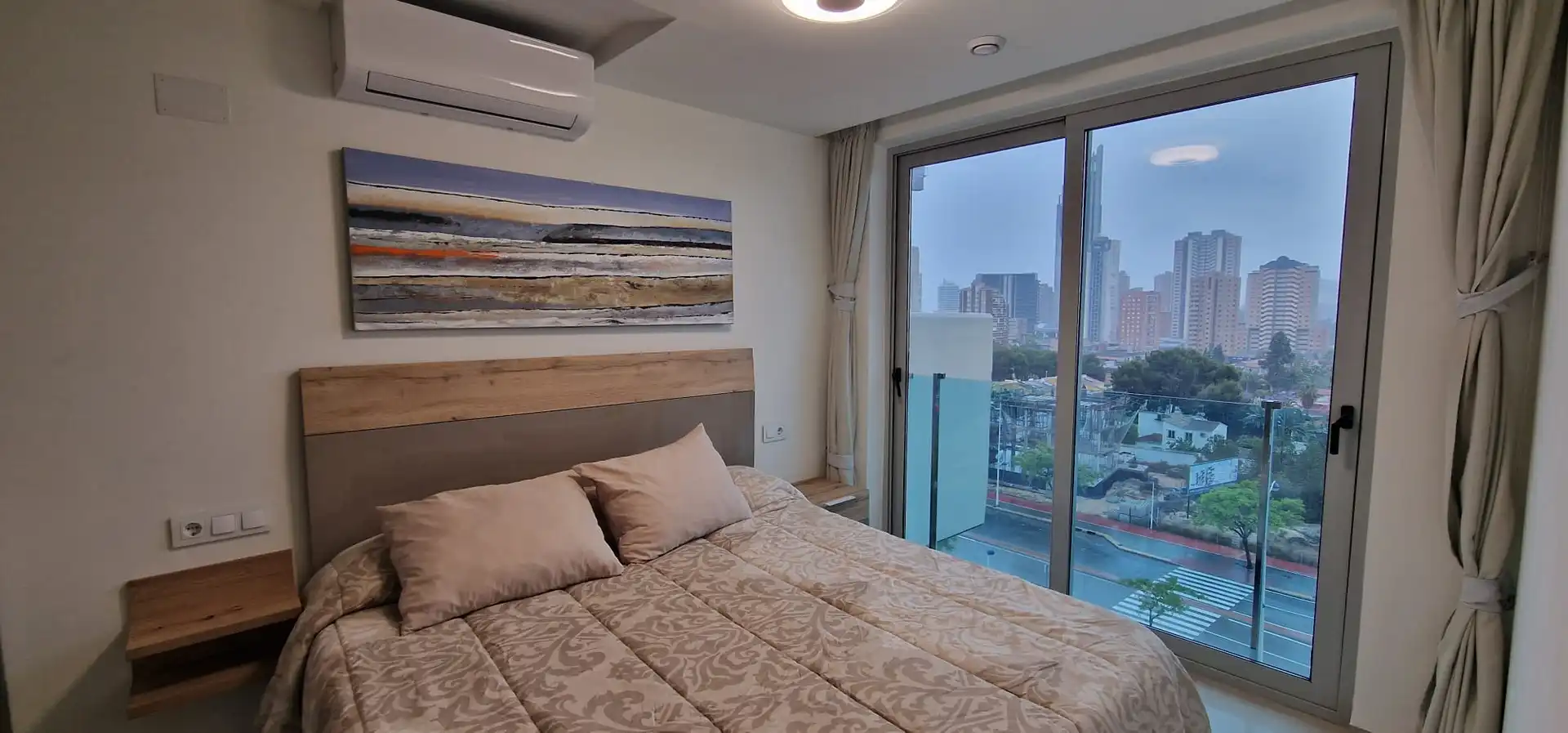 Dormitori de Apartament en venda en Finestrat amb Aire condicionat, Calefacció i Jardí privat