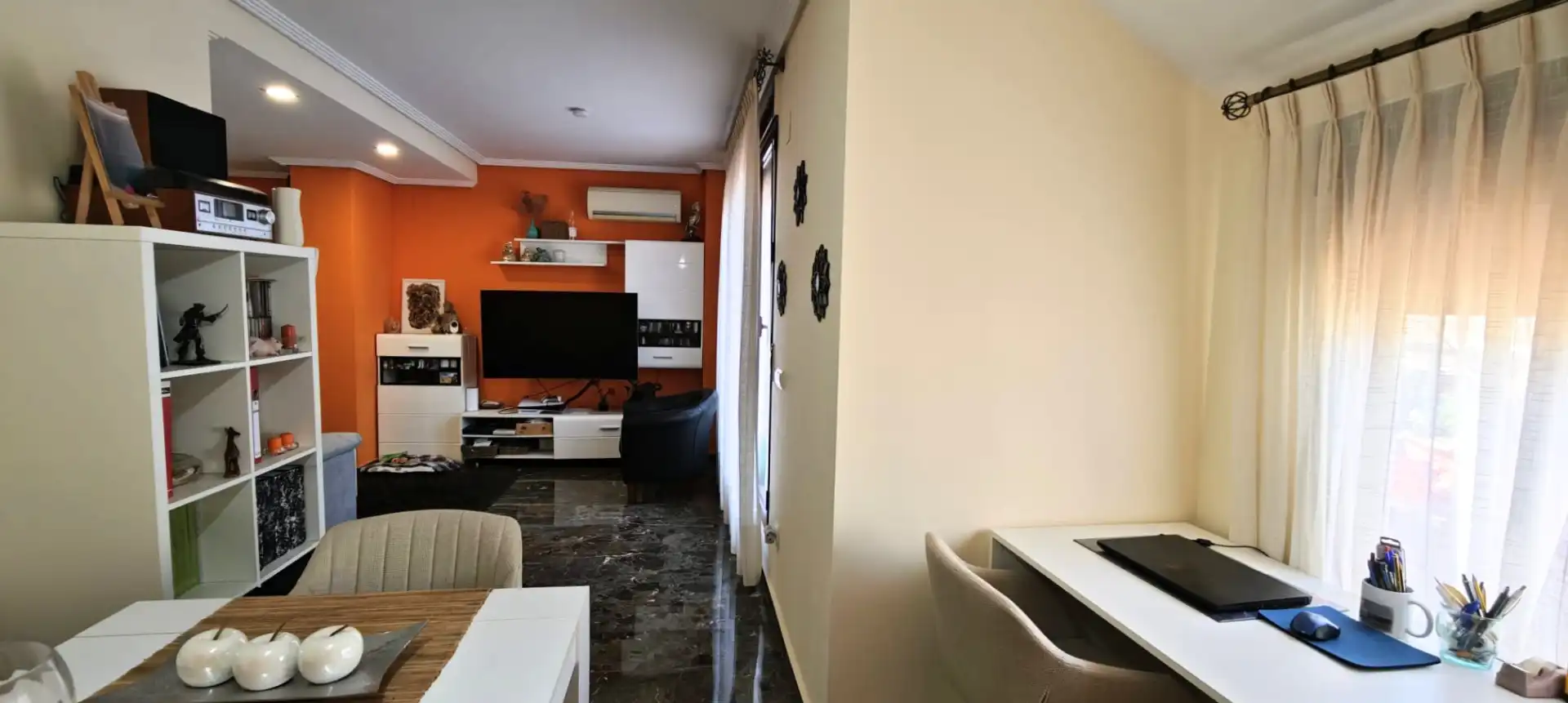 Living room of Attic for sale in Aldaia  with Air Conditioner, Heating and Terrace