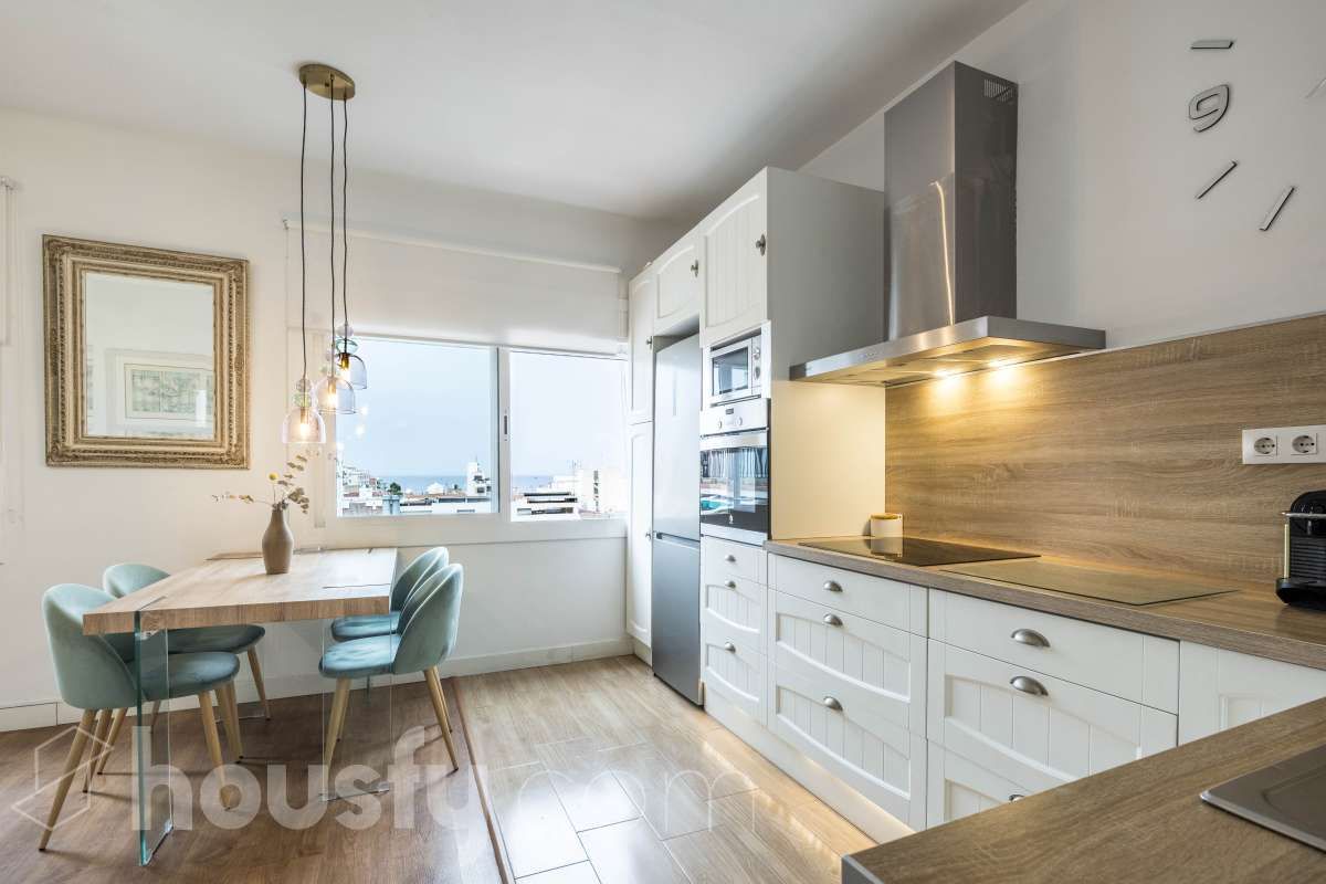Kitchen of Flat for sale in  Tarragona Capital  with Air Conditioner, Heating and Parquet flooring