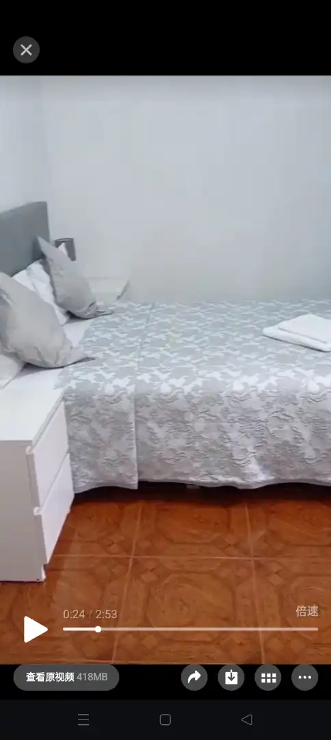 Bedroom of Flat for sale in Bilbao   with Heating, Furnished and Oven