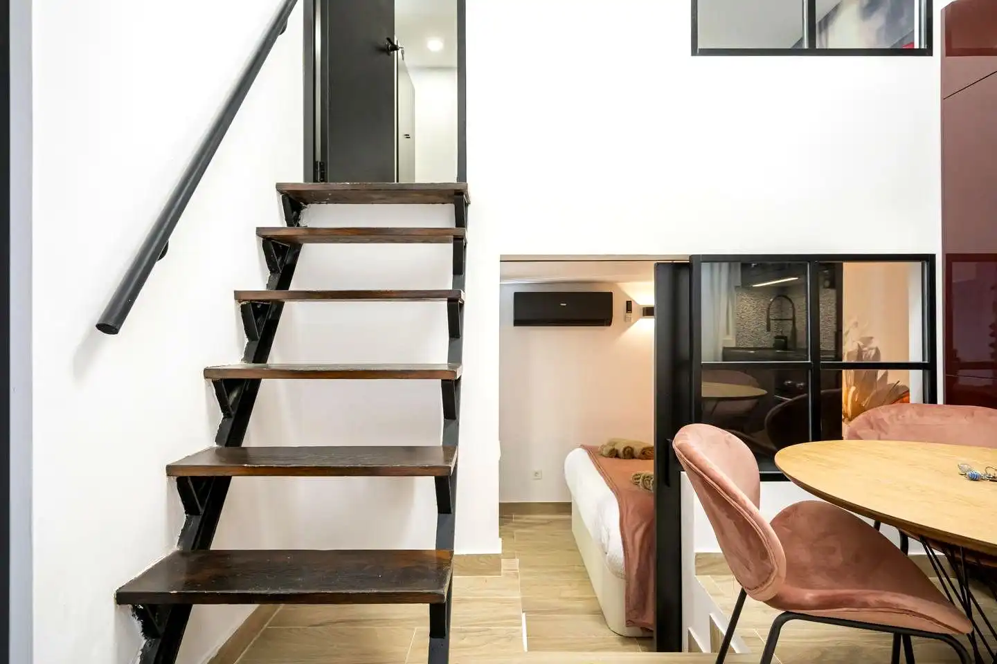 Balcony of Duplexes for rent in Chamberí